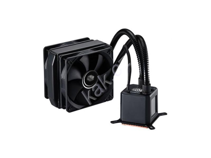 Vodní chlazení COOLERMASTER  Eisberg 120L Prestige, černý (black)
