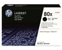 Obrázek k produktu: HP CF280XD (č.80X) Dual Pack, černá (black), 2x6.900 starn