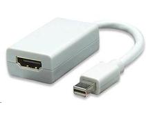 Obrázek k produktu: PREMIUMCORD Adaptér Mini DisplayPort - HDMI, bílý (white)