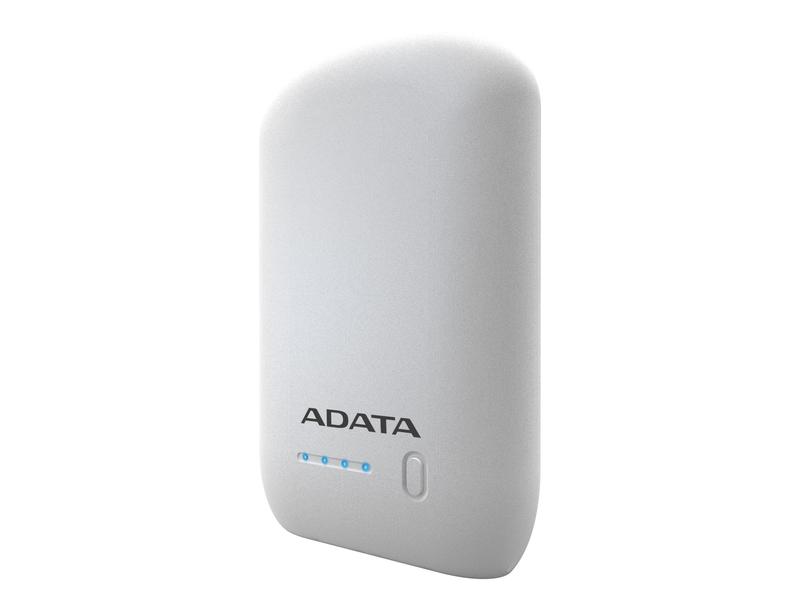 Externí baterie ADATA PowerBank P10050, bílá (white)