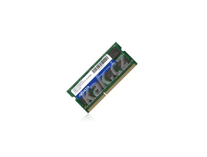 Paměť do notebooku A-DATA  SODIMM 2GB 1333MHz DDR3 PC10664