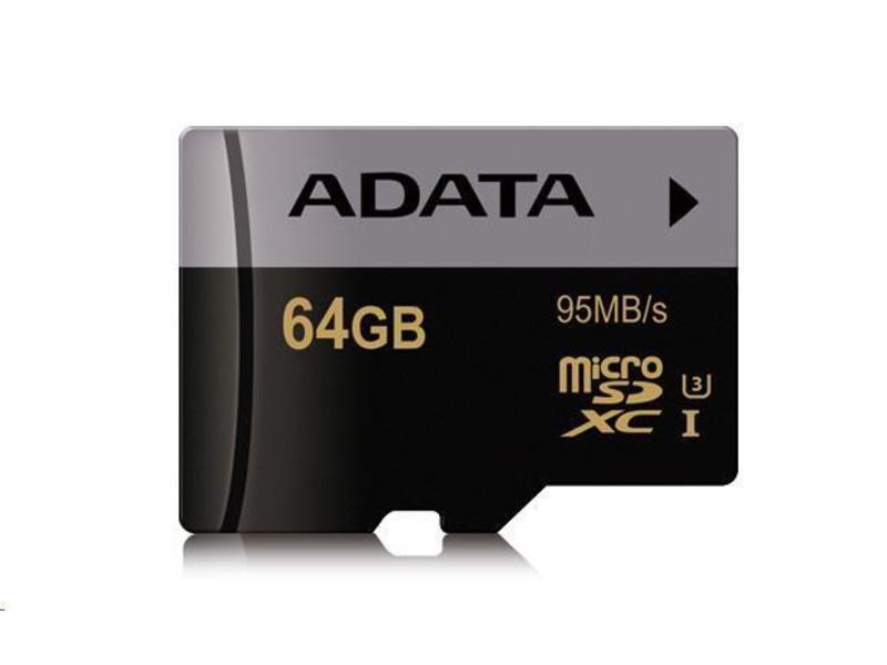 Paměťová karta ADATA microSDXC Premier Pro 64GB