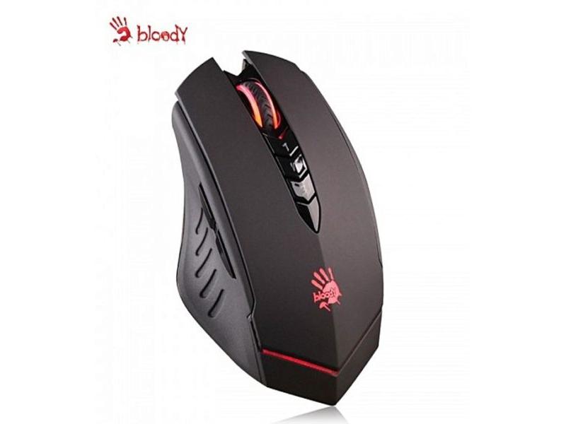 Bezdrátová myš A4TECH BLOODY R80A, černá (black)