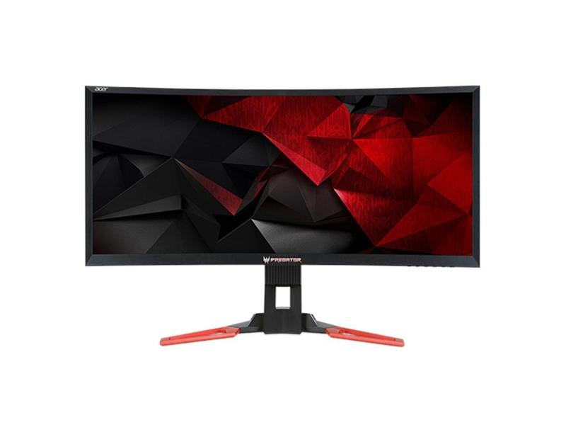 35" prohnutý LED monitor ACER Predator Z35P, černý/červený (black/red)