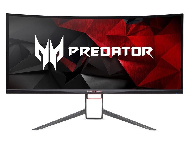 34" LED monitor ACER Predator X34P, černý/červený (black/red)
