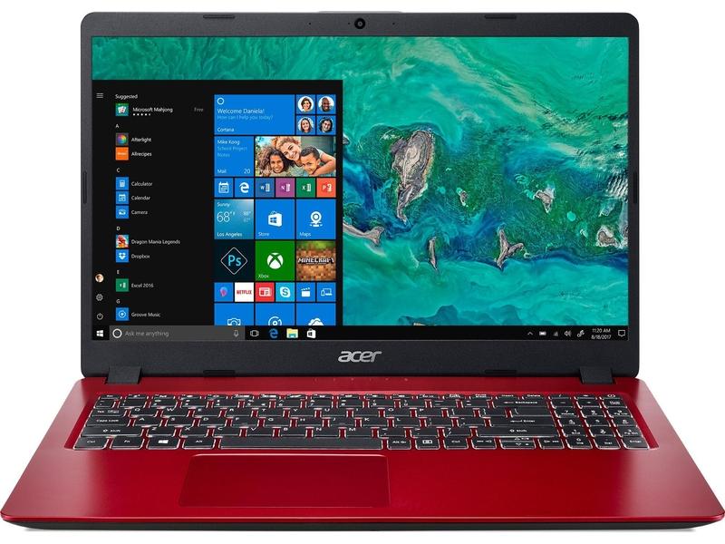 Notebook ACER Aspire 5 (A515-52-33J6), červený (red)