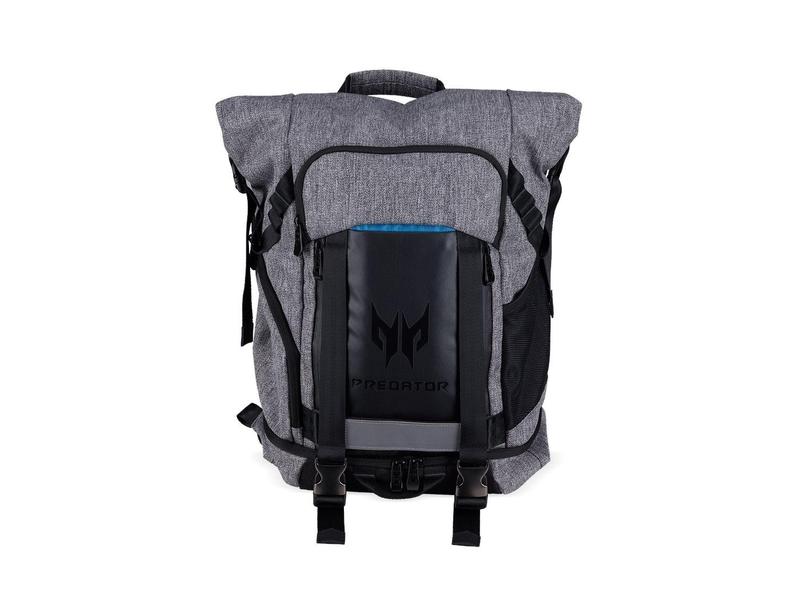 Herní batoh ACER Predator Gaming Rolltop Backpack 15,6'', černá/šedá (black/grey)