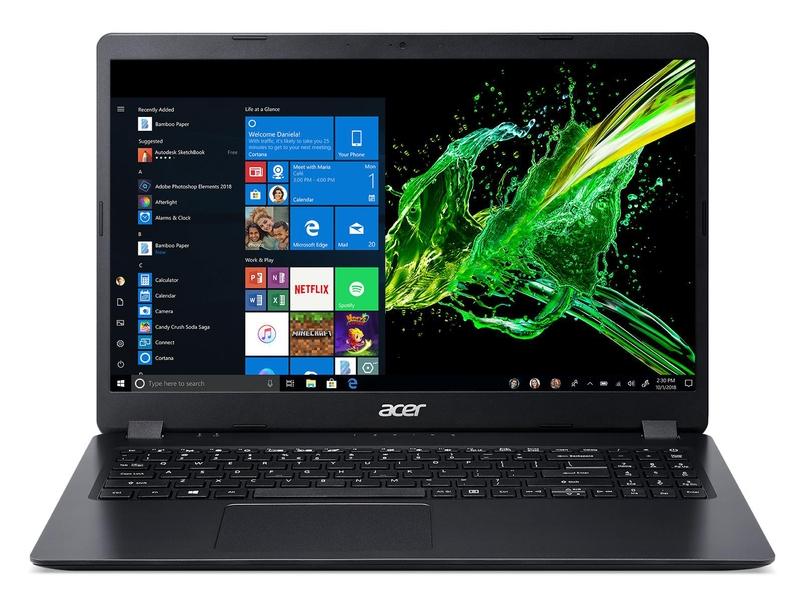 Notebook ACER Aspire 3 (A315-54K-31DN), černý (black)