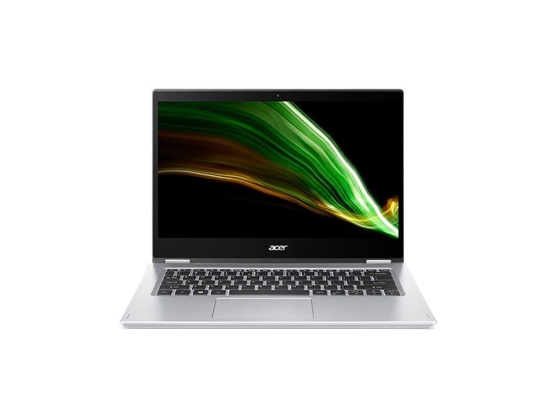 Notebook ACER Spin 1 (SP114-31N-P0K4), stříbrný (silver)