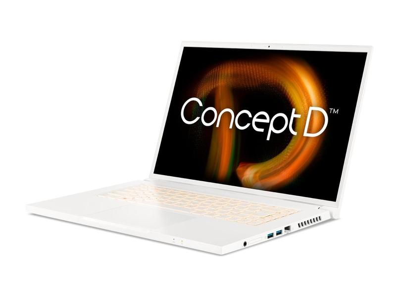 Notebook ACER ConceptD 3 (CN316-73G), bílý (white)