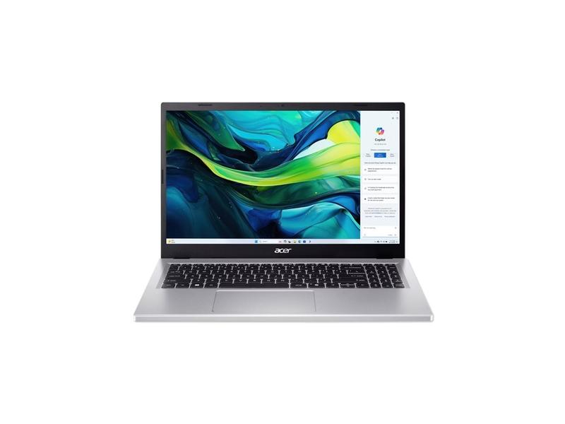 Notebook ACER Aspire Go 15 (AG15-71P-56P0), stříbný (silver)