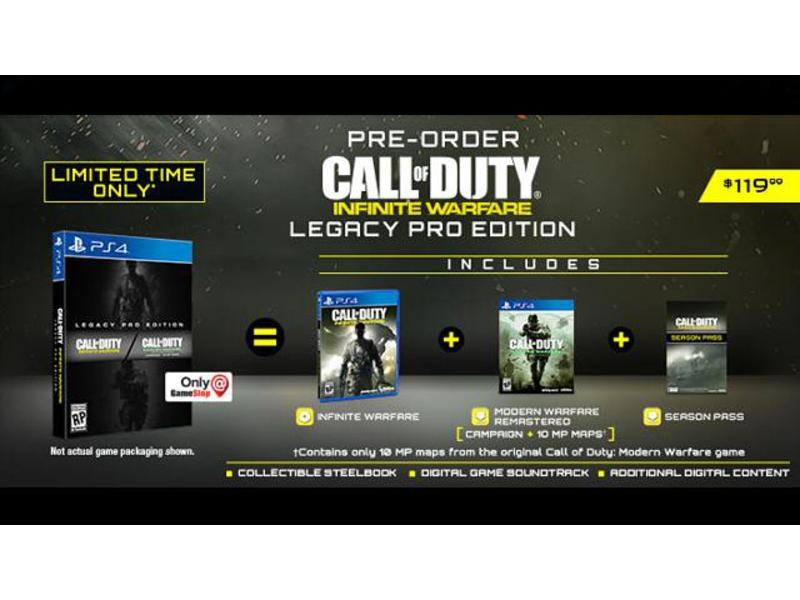 Hra pro Playstation 4 ACTIVISION Call of Duty: Ininite Warfare Legacy Pro