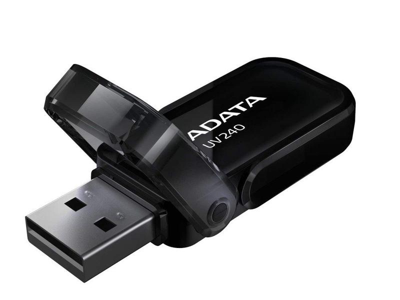 Přenosný flash disk ADATA Flash disk UV240 32GB, černá (black)