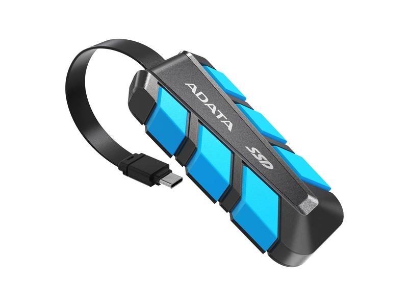 Externí SSD disk ADATA SC740 500GB modrá