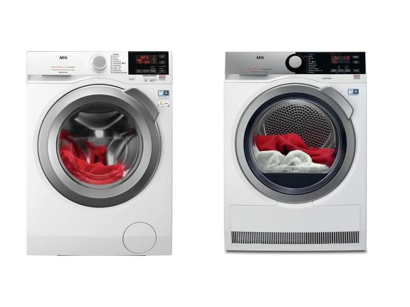 Set pračky a sušičky AEG L6FEG48SCA + AbsoluteCare T8DEE68SC