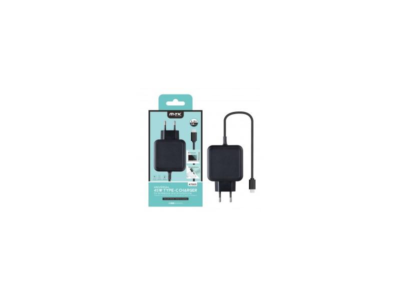 Nabíječka USB-C pro NTB a Mobily 3A ALIGATOR AT805, černá (black)
