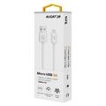 Obrázek k produktu: ALIGATOR 2A microUSB, bílý (white)