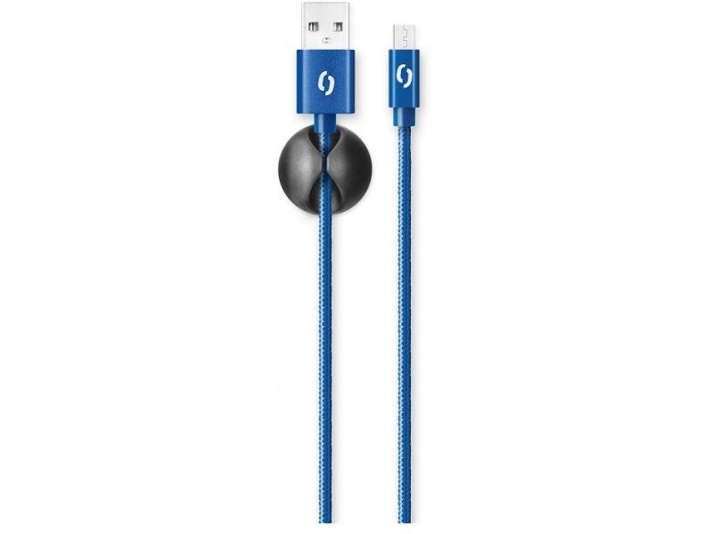 Datový kabel ALIGATOR PREMIUM 2A, modrá (blue)