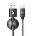 Kabel ALIGATOR PREMIUM 2A, černý (black)