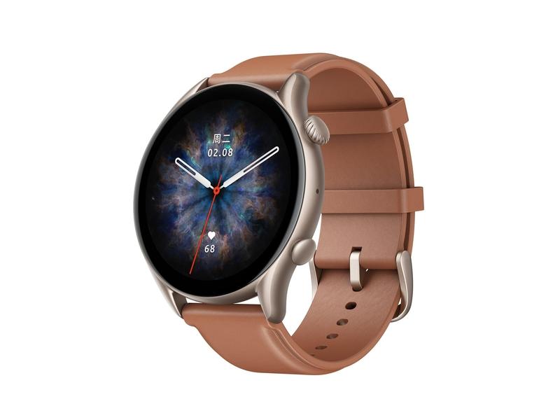 Chytré hodinky AMAZFIT GTR 3 Pro, hnědý (brown)