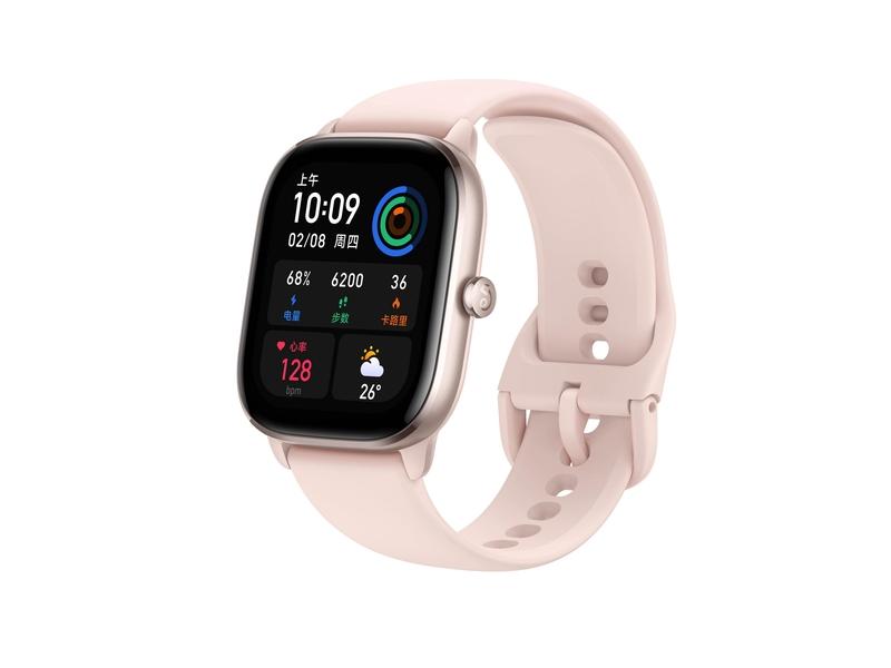 Chytré hodinky AMAZFIT GTS 4 Mini Pink/Sport Band/Pink