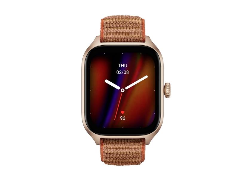 Chytré hodinky AMAZFIT GTS 4/Autumn Brown/Sport Band/Brown