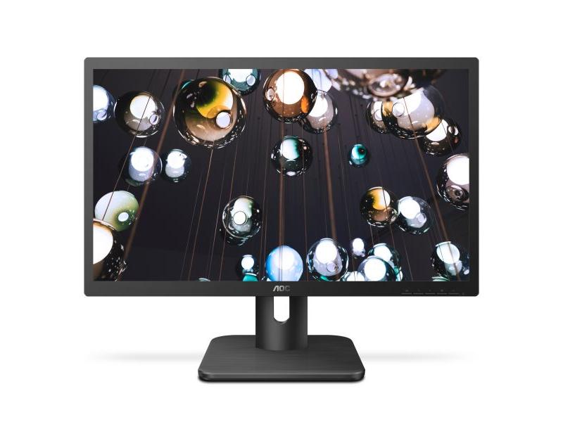 22" LED monitor AOC 22E1D, černý (black)