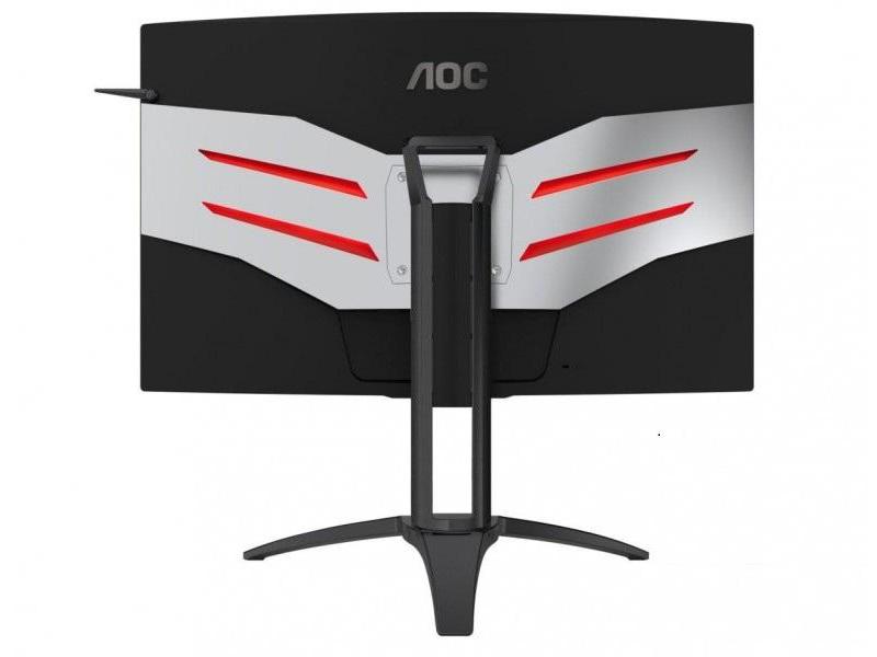 32" LED monitor AOC AGON AG322QC4 - QHD, černý/stříbrný (black/silver)