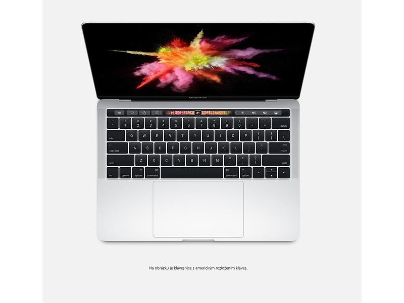 Notebook APPLE MacBook Pro 13" s Touch Barem, stříbrný (silver)