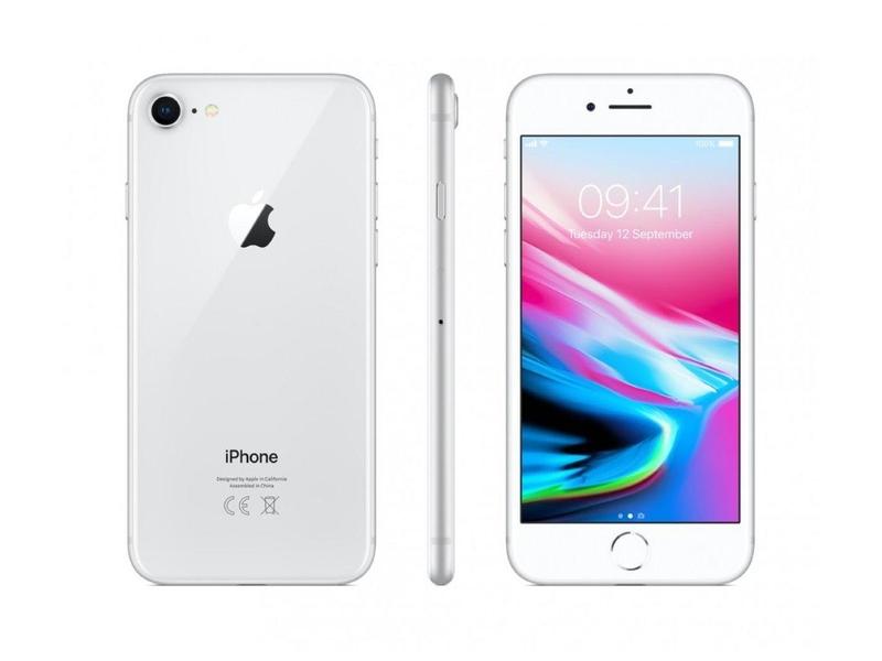 Mobilní telefon APPLE iPhone 8 64GB, stříbrná (silver)