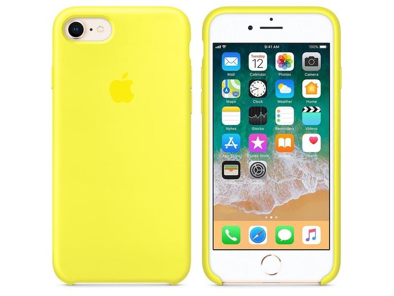 Ochranný kryt silikonový APPLE iPhone 8 / 7 Silicone Case, Flash