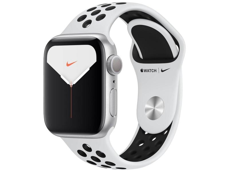 Sportovní chytré hodinky APPLE Watch Nike Series 5 GPS, stříbrná/šedá (silver/gray)