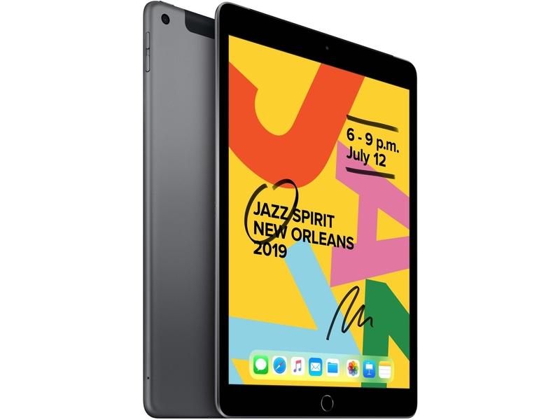 Tablet APPLE iPad Wi-Fi + Cell 128GB, šedý (gray)