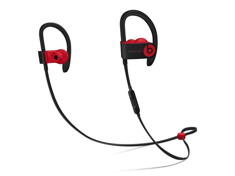 Bezdrátová sluchátka APPLE Beats Powerbeats3 Wireless, černo-červená