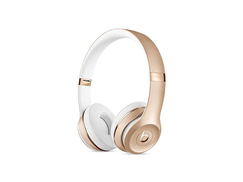 Bezdrátová sluchátka APPLE Beats Solo3 Wireless On-Ear, zlatá (gold)