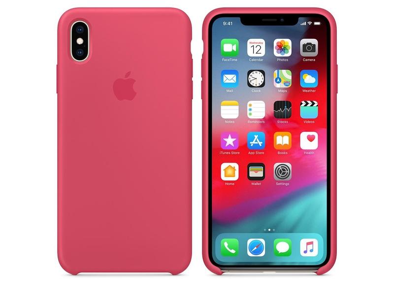 Pouzdro pro iPhone APPLE XS Max Silicone Case, růžová (pink)