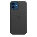 Pouzdro pro iPhone APPLE iPhone 12/12 Pro Leather Case s MagSafe černé