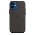 Pouzdro pro iPhone APPLE iPhone 12 mini Silicone Case s MagSafe černé