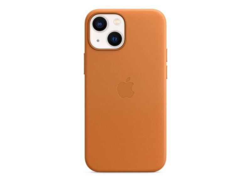 Kryt APPLE iPhone 13 mini Leather Case s MagSafe - G.Brown