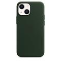 Kryt APPLE iPhone 13 mini Leather Case s MagSafe - S.Green