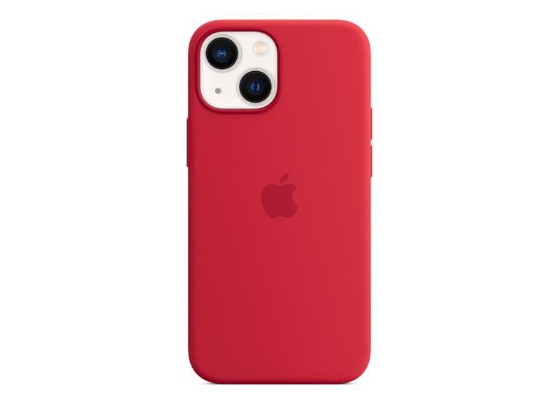 Kryt APPLE iPhone 13 mini Silic. Case s MagSafe – (P)RED