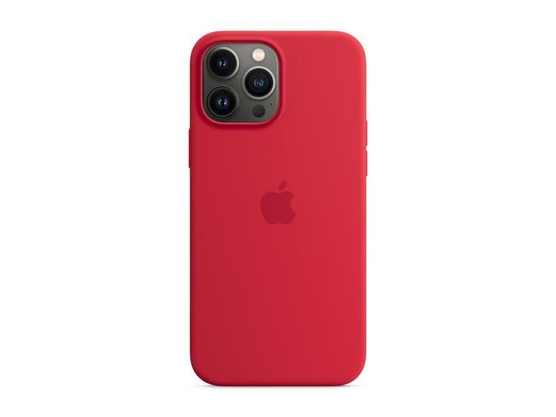 Kryt APPLE iPhone 13 Pro Max Silicone Case s MagSafe – (P)RED