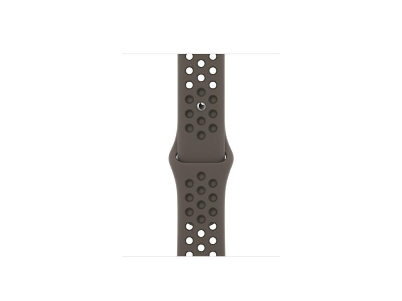 Řemínek APPLE Watch 45mm olivově šedý / cargo khaki sportovní řemínek Nike