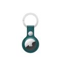Klíčenka pro Airtag APPLE AirTag Leather Key Ring, zelené