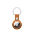 Klíčenka pro Airtag APPLE AirTag Leather Key Ring, hnědé