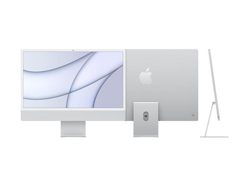 All In One PC APPLE iMac 24'' 4.5K Ret M1 8GPU, stříbrný (silver)