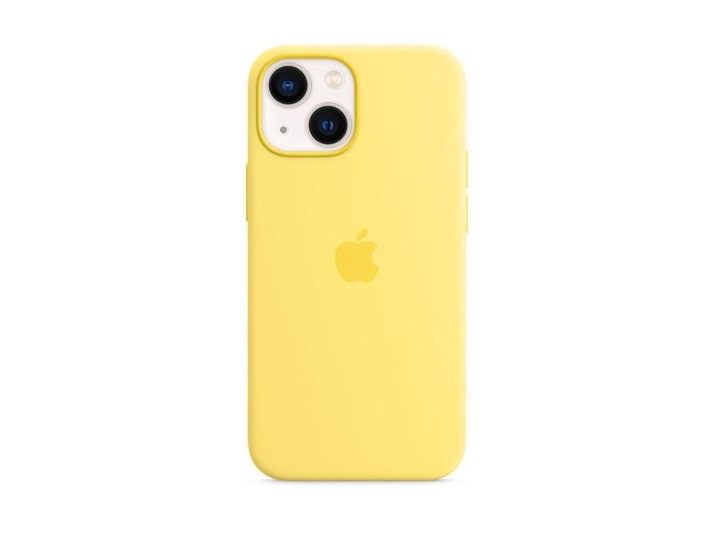 Pouzdro pro iPhone APPLE iPhone 13 Mini Silicon Case s MagSafe - Lemon Z.