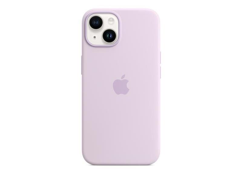 Pouzdro na iPhone APPLE iPhone 14 Silicone Case with MS - Lilac