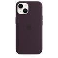 Pouzdro na iPhone APPLE iPhone 14 Silicone Case with MS - Elderberry