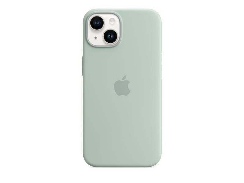 Pouzdro na iPhone APPLE iPhone 14 Silicone Case with MS - Succulent